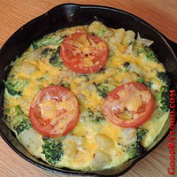 Broccoli And Potato Frittata