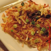 Potato Pancakes with Scallions